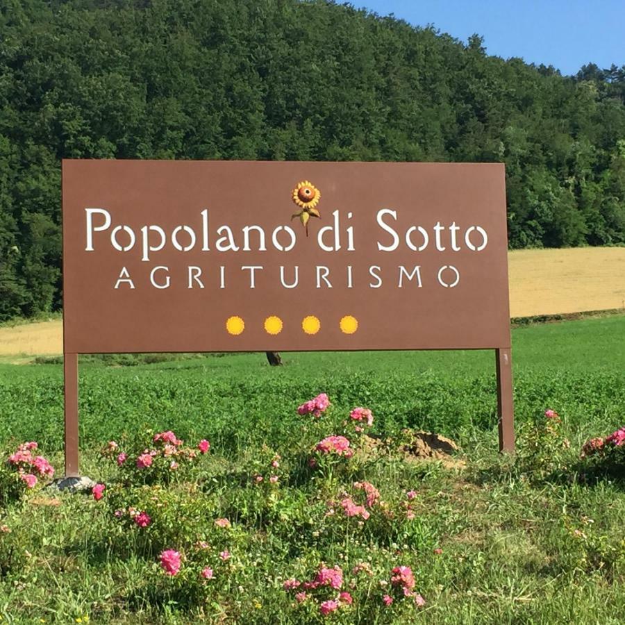Agriturismo Popolano Di Sotto Марради Экстерьер фото